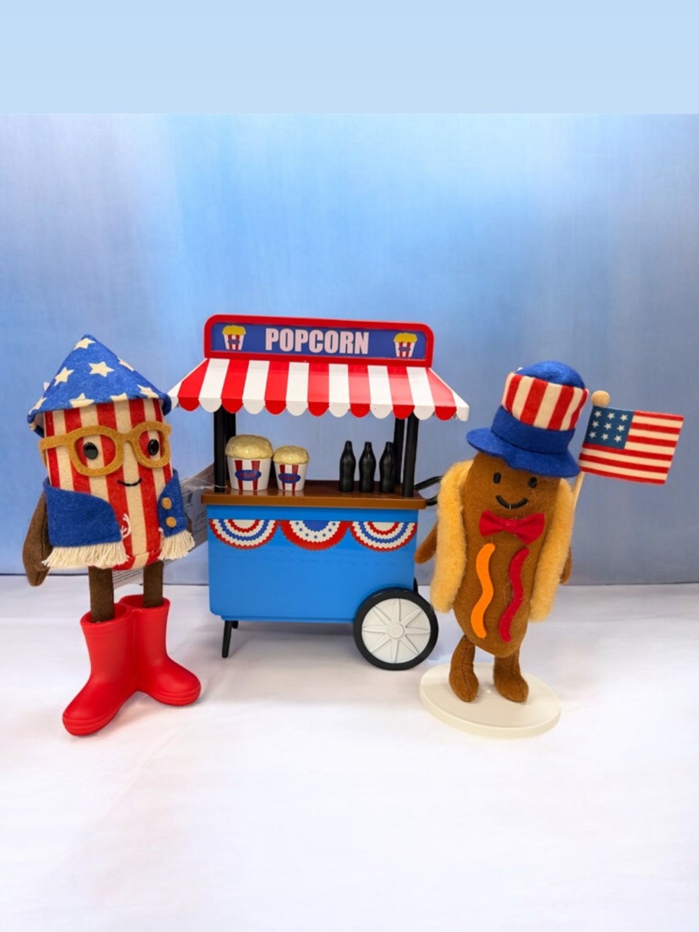 Target Patriotic Soft Fireworks, Hotdog and Popcorn Cart Set